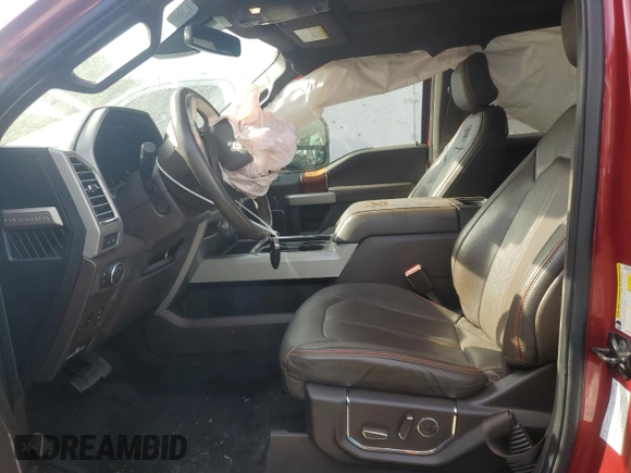 2017 Ford F-350 Lariat with VIN 1FT8W3DT9HEE94266, listed as a Copart auction lot 50148155 with 71,170 mi miles and Salvage title. Bid and sale history available at DreamBid. Image 7.