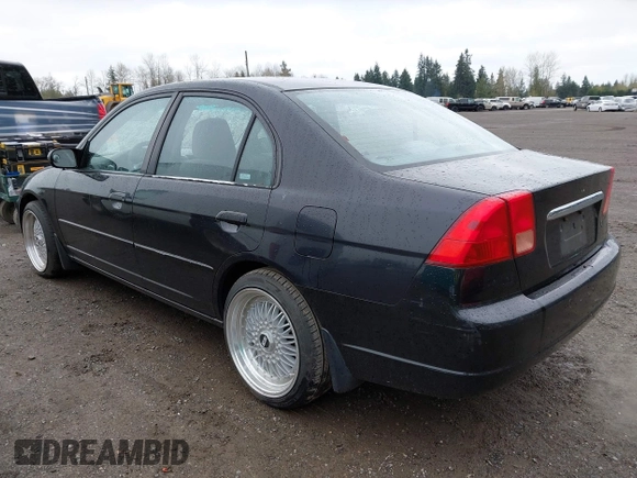2001 Honda Civic EX with VIN 2HGES26761H547434, listed as a IAAI auction lot 41915930 with 192,883 mi miles and . Bid and sale history available at carsss.com. Image 3.