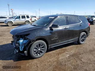 2019 Chevrolet Equinox LT with VIN 2GNAXTEV8K6166516, listed as a Copart auction lot 49883285 with 98,328 mi miles and Salvage Title. Bid and sale history available at carsss.com. Image 1.