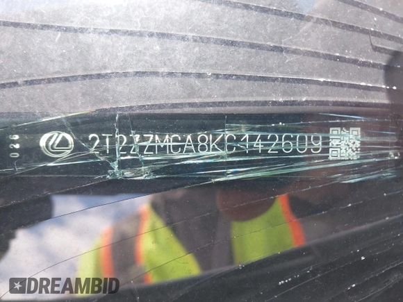 2019 Lexus RX 350 with VIN 2T2ZZMCA8KC142609, listed as a IAAI auction lot 42230449 with 61,272 mi miles and . Bid and sale history available at DreamBid. Image 9.