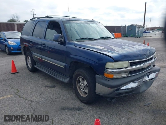 2003 Chevrolet Tahoe LS z VIN 1GNEC13T73R263893, wystawiony jako IAAI lot #41906772 z przebiegiem 211 759 mil mil oraz . Historia ofert i sprzedaży dostępna na DreamBid. Obrazek 1.