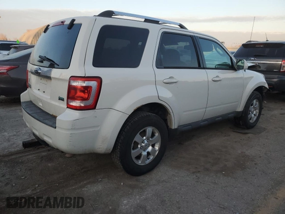 2011 Ford Escape Limited with VIN 1FMCU9EG1BKC25252, listed as a Copart auction lot 82745764 with 202,179 mi miles and Salvage Title. Bid and sale history available at DreamBid. Image 3.