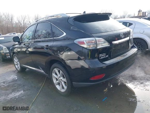 2010 Lexus RX 350 with VIN 2T2ZK1BA1AC002744, listed as a IAAI auction lot 41690290 with NaN miles. Bid and sale history available at carsss.com. Image 3.