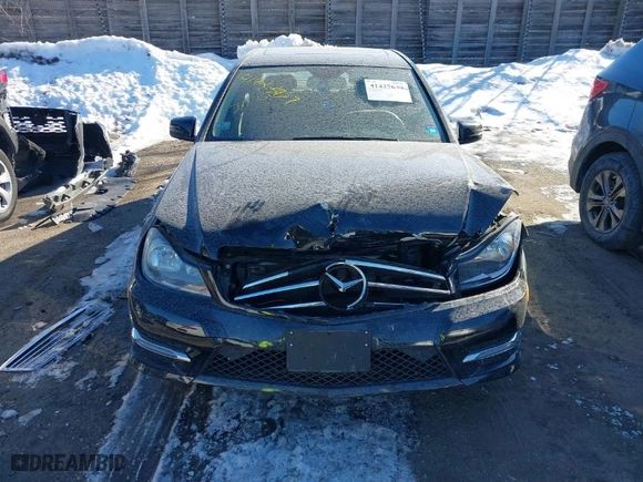 2014 Mercedes-Benz C-Class C 300 Sport with VIN WDDGF8AB8EA948472, listed as a IAAI auction lot 41427639 with 183,064 mi miles. Bid and sale history available at carsss.com. Image 6.