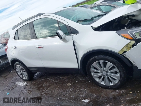 2018 Buick Encore Preferred with VIN KL4CJASB4JB540692, listed as a IAAI auction lot 41380890 with 77,896 mi miles. Bid and sale history available at carsss.com. Image 13.