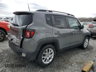 2020 Jeep Renegade Sport with VIN ZACNJAAB0LPL13344, listed as a Copart auction lot 49904585 with 53,663 mi miles and Salvage Title. Bid and sale history available at carsss.com. Image 3.