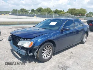 2014 Chrysler 300 with VIN 2C3CCAAG6EH288572, listed as a IAAI auction lot 41937363 with 182,605 mi miles. Bid and sale history available at carsss.com. Image 2.