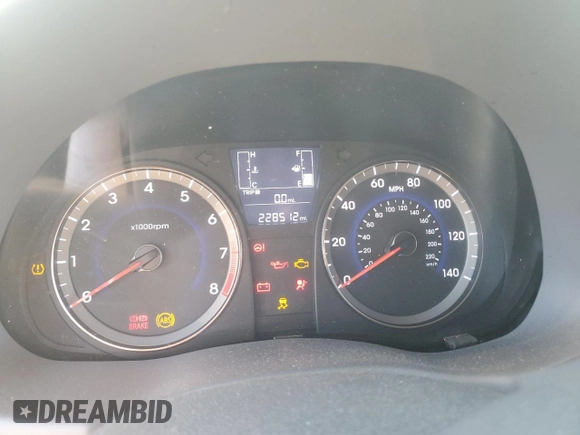 2015 Hyundai Accent Sport with VIN KMHCU5AE6FU234035, listed as a Copart auction lot 74429244 with 228,512 mi miles and Salvage Title. Bid and sale history available at carsss.com. Image 9.