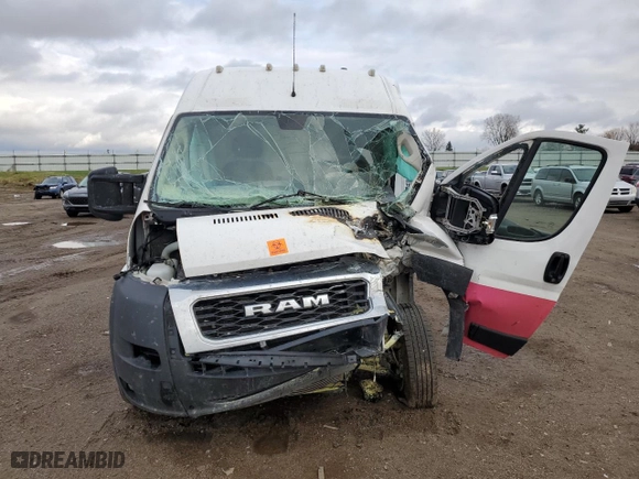 2021 Ram ProMaster Cargo Van with VIN 3C6MRVJG0ME524897, listed as a Copart auction lot 79433194 with 0 mi miles and Clean Title. Bid and sale history available at carsss.com. Image 5.
