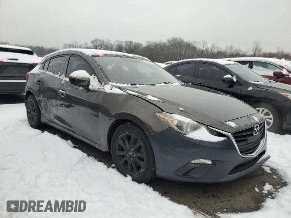 2014 Mazda 3 i Grand Touring with VIN JM1BM1M78E1102724, listed as a Copart auction lot 84099614 with 113,867 mi miles and Salvage Title. Bid and sale history available at DreamBid. Image 4.