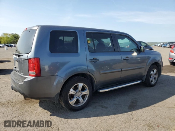 2013 Honda Pilot EX-L with VIN 5FNYF4H57DB019838, listed as a Copart auction lot 55043375 with 190,442 mi miles and Salvage Title. Bid and sale history available at DreamBid. Image 3.