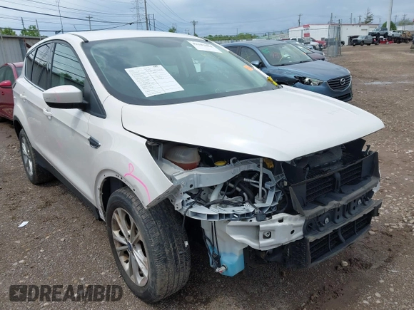 2017 Ford Escape SE with VIN 1FMCU0GD7HUC76041, listed as a IAAI auction lot 42187884 with 176,566 mi miles and . Bid and sale history available at DreamBid. Image 1.