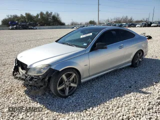 2014 Mercedes-Benz C-Class C 250 with VIN WDDGJ4HB8EG194788, listed as a Copart auction lot 47740425 with 129,376 mi miles and Salvage Title. Bid and sale history available at carsss.com. Image 1.