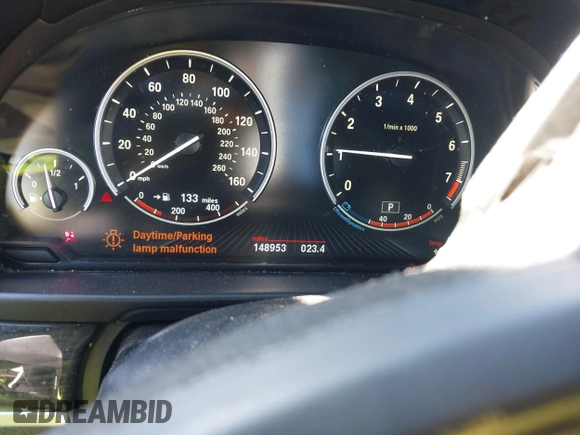 2013 BMW 5 Series 535i with VIN WBAFR7C57DC817337, listed as a IAAI auction lot 41265667 with 148,953 mi miles and . Bid and sale history available at DreamBid. Image 16.