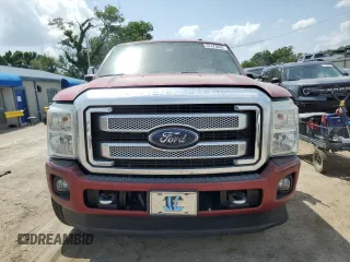 2014 Ford F-250 XL with VIN 1FT7W2BT8EEB51260, listed as a Copart auction lot 57473635 with 307,390 mi miles and Salvage title. Bid and sale history available at DreamBid. Image 5.