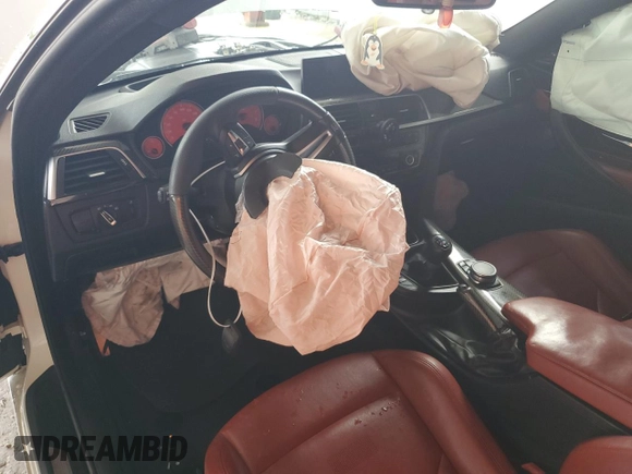 2016 BMW M4 with VIN WBS3R9C55GK708332, listed as a Copart auction lot 74582744 with Not Provided miles and Salvage Title. Bid and sale history available at carsss.com. Image 8.