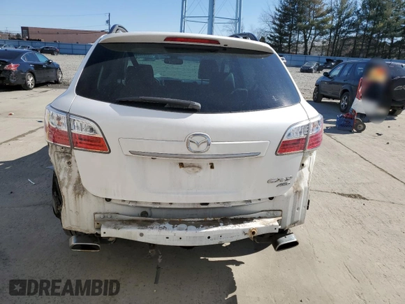 2010 Mazda CX-9 Touring with VIN JM3TB3MV4A0225271, listed as a Copart auction lot 47415125 with 108,148 mi miles and Salvage Title. Bid and sale history available at carsss.com. Image 6.