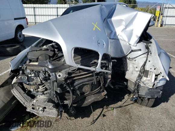 2002 BMW 3 Series M3 with VIN WBSBL93472JR17641, listed as a Copart auction lot 78498394 with 132,972 mi miles and Salvage Title. Bid and sale history available at DreamBid. Image 11.