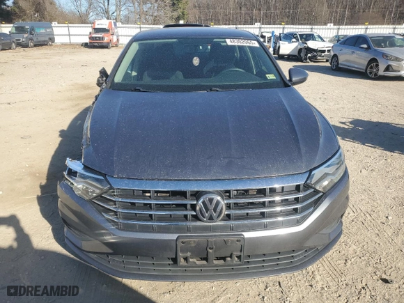 2019 Volkswagen Jetta S with VIN 3VWCB7BU7KM234827, listed as a Copart auction lot 48302065 with 53,077 mi miles and Salvage Title. Bid and sale history available at carsss.com. Image 5.
