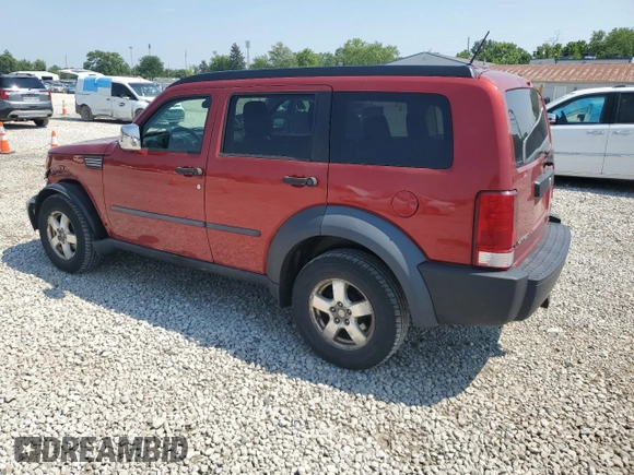 2008 Dodge Nitro SXT z VIN 1D8GU28K28W188650, wystawiony jako Copart lot #60814305 z przebiegiem 301 191 mil mil oraz Szkoda całkowita • Salvage title. Historia ofert i sprzedaży dostępna na DreamBid. Obrazek 2.