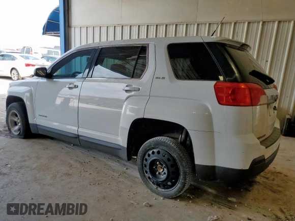 2011 GMC Terrain SLE-1 with VIN 2CTALMEC9B6455417, listed as a Copart auction lot 58839665 with 204,171 mi miles and Clean title. Bid and sale history available at DreamBid. Image 2.