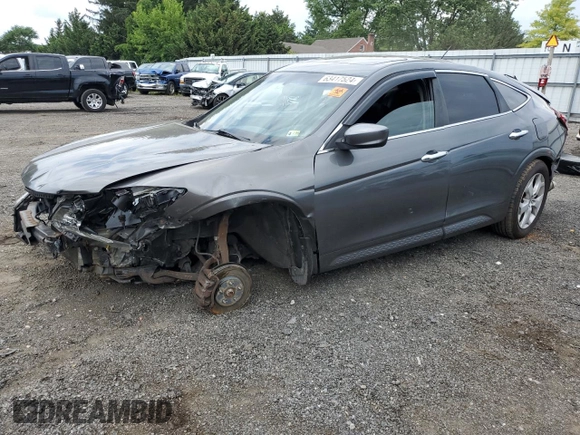 2012 Honda Crosstour EX-L with VIN 5J6TF2H56CL006311, listed as a Copart auction lot 63417524 with 148,996 mi miles and Salvage Title. Bid and sale history available at carsss.com. Image 1.