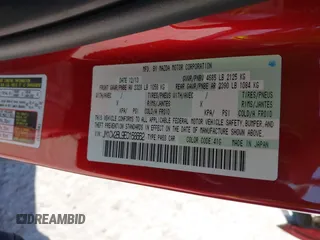 2014 Mazda 5 Sport with VIN JM1CW2BL9E0168662, listed as a IAAI auction lot 42726429 with 145,190 mi miles and . Bid and sale history available at DreamBid. Image 9.