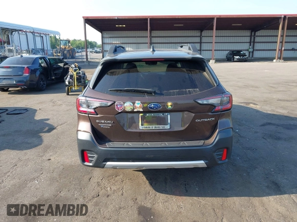 2022 Subaru Outback Limited with VIN 4S4BTANC6N3220012, listed as a IAAI auction lot 42309971 with 54,697 mi miles and . Bid and sale history available at DreamBid. Image 16.