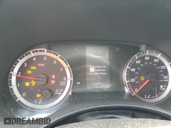 2021 Toyota Highlander L with VIN 5TDCZRAH6MS077003, listed as a Copart auction lot 56608825 with 44,418 mi miles and Salvage title. Bid and sale history available at DreamBid. Image 9.