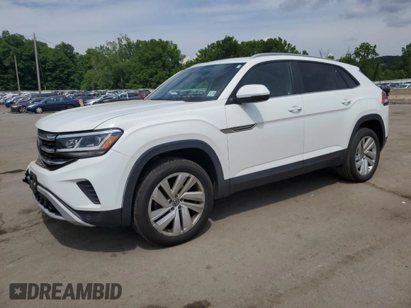 2020 Volkswagen Atlas SE with VIN 1V26C2CA9LC203648, listed as a Copart auction lot 63848285 with 45,352 mi miles and Salvage title. Bid and sale history available at DreamBid. Image 1.