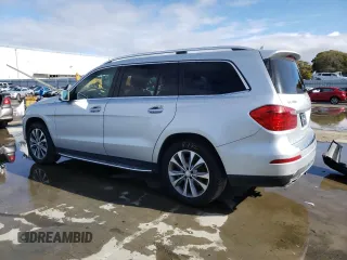 2015 Mercedes-Benz GL-Class GL 450 with VIN 4JGDF6EEXFA460305, listed as a Copart auction lot 43785293 with 58,624 mi miles. Bid and sale history available at carsss.com. Image 2.