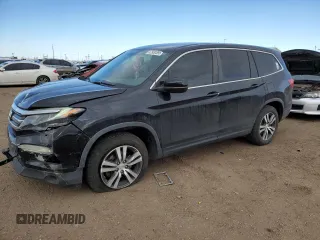 2016 Honda Pilot EX-L with VIN 5FNYF6H56GB100183, listed as a Copart auction lot 47930395 with 112,698 mi miles and Clean title. Bid and sale history available at DreamBid. Image 1.