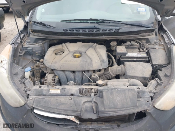 2012 Hyundai Elantra GLS with VIN 5NPDH4AE1CH091542, listed as a IAAI auction lot 42083606 with 291,687 mi miles. Bid and sale history available at carsss.com. Image 10.
