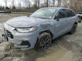 2024 Honda HR-V Sport with VIN 3CZRZ2H51RM759334, listed as a Copart auction lot 87272894 with 21,509 mi miles and Salvage title. Bid and sale history available at DreamBid. Image 1.