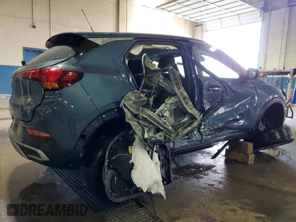 2024 Buick Encore GX Preferred with VIN KL4AMBS28RB149464, listed as a Copart auction lot 83789354 with 3,721 mi miles and Salvage title. Bid and sale history available at DreamBid. Image 3.