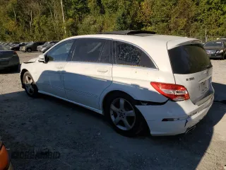 2011 Mercedes-Benz R R 350 with VIN 4JGCB6FE1BA127233, listed as a Copart auction lot 73238394 with Not Provided miles and Salvage Title. Bid and sale history available at carsss.com. Image 2.