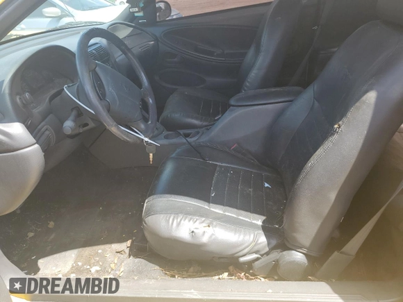 1999 Ford Mustang GT с VIN 1FAFP42X7XF142785, выставлен на аукционе Copart как лот 84831224 с пробегом 151 559 миль миль и Чистый • Clean title. История ставок и продаж доступна на DreamBid. Изображение 7.