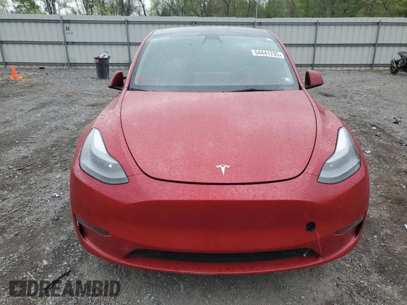 2023 Tesla Model Y Long Range z VIN 7SAYGAEE1PF690008, wystawiony jako Copart lot #54441735 z przebiegiem 38 291 mil mil oraz Szkody całkowita. Historia ofert i sprzedaży dostępna na DreamBid. Obrazek 5.