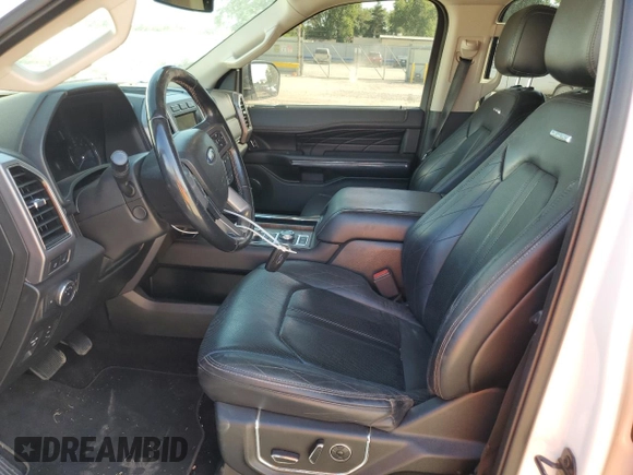 2018 Ford Expedition Max Platinum with VIN 1FMJK1MT9JEA71058, listed as a Copart auction lot 71817434 with 144,713 mi miles and Salvage title. Bid and sale history available at DreamBid. Image 7.