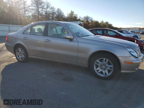 2003 Mercedes-Benz E-Class 3.2L with VIN WDBUF65J13A206090, listed as a Copart auction lot 76683584 with 54,707 mi miles and Salvage Title. Bid and sale history available at carsss.com. Image 4.