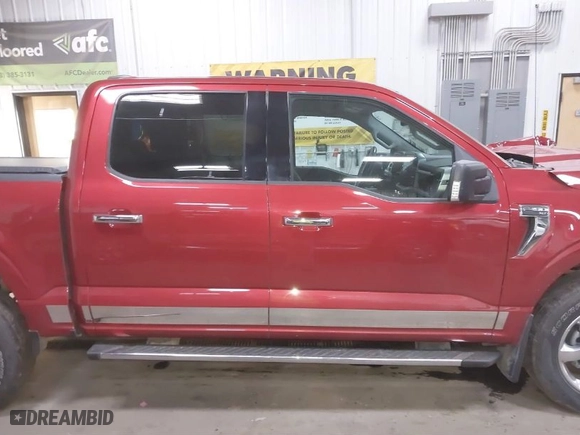 2021 Ford F-150 XL with VIN 1FTFW1ED5MFA91022, listed as a IAAI auction lot 41722265 with 44,456 mi miles. Bid and sale history available at carsss.com. Image 13.