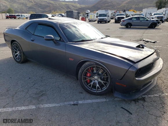 2015 Dodge Challenger SRT 392 with VIN 2C3CDZDJXFH804775, listed as a Copart auction lot 45760505 with NaN miles and Salvage Title. Bid and sale history available at carsss.com. Image 4.