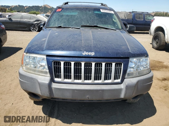 2004 Jeep Grand Cherokee Laredo with VIN 1J4GW48S34C343281, listed as a Copart auction lot 63253325 with 247,697 mi miles and Clean title. Bid and sale history available at DreamBid. Image 5.