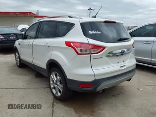 2014 Ford Escape Titanium with VIN 1FMCU0JX7EUB00220, listed as a IAAI auction lot 41945725 with 162,385 mi miles. Bid and sale history available at carsss.com. Image 3.