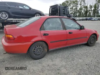 1995 Honda Civic DX z VIN 1HGEG8641SL036180, wystawiony jako Copart lot #61145265 z przebiegiem 241 211 mil mil oraz Czysty tytuł • Clean title. Historia ofert i sprzedaży dostępna na DreamBid. Obrazek 3.