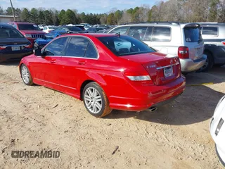 2009 Mercedes-Benz C-Class 3.0L Sport with VIN WDDGF81X09R058437, listed as a IAAI auction lot 41077172 with 159,355 mi miles. Bid and sale history available at carsss.com. Image 3.