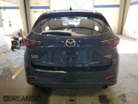 2023 Mazda CX-5 Signature with VIN JM3KFBXY0P0110949, listed as a Copart auction lot 46293245 with 47,081 mi miles and Clean Title. Bid and sale history available at carsss.com. Image 6.