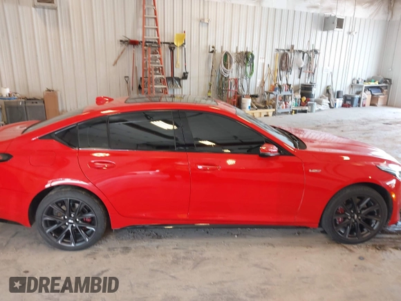 2021 Cadillac CT5 V-Series with VIN 1G6DV5RW9M0136210, listed as a IAAI auction lot 42571132 with 16,941 mi miles and . Bid and sale history available at DreamBid. Image 13.