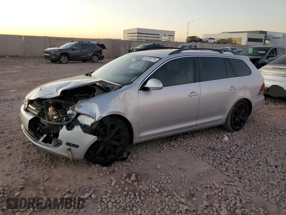 2012 Volkswagen Jetta SportWagen TDI w/Sunroof with VIN 3VWPL7AJ2CM639498, listed as a Copart auction lot 85761274 with 123,348 mi miles and Salvage Title. Bid and sale history available at carsss.com. Image 1.