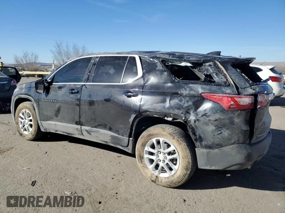 2020 Chevrolet Traverse LS z VIN 1GNERFKW7LJ272289, wystawiony jako Copart lot #44063005 z przebiegiem 60 009 mil mil oraz Nie do naprawy • Non repairable. Historia ofert i sprzedaży dostępna na DreamBid. Obrazek 2.